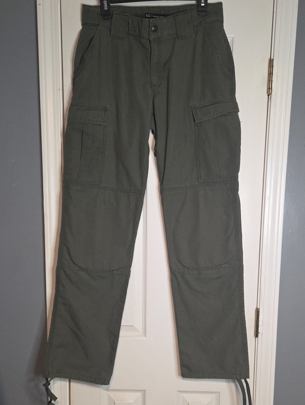 5.11 Tactical Olive Cargo Utility Pants 8 Long